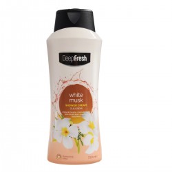 Крем душ-гел за тяло Бял мускус 750ml - Deep Fresh